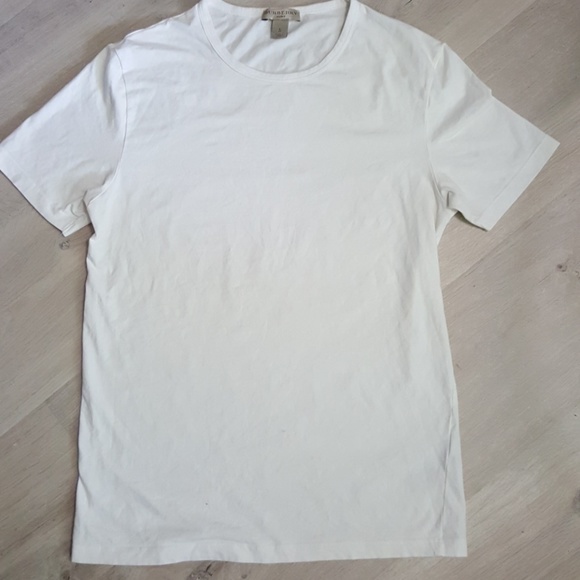 burberry plain white t shirt